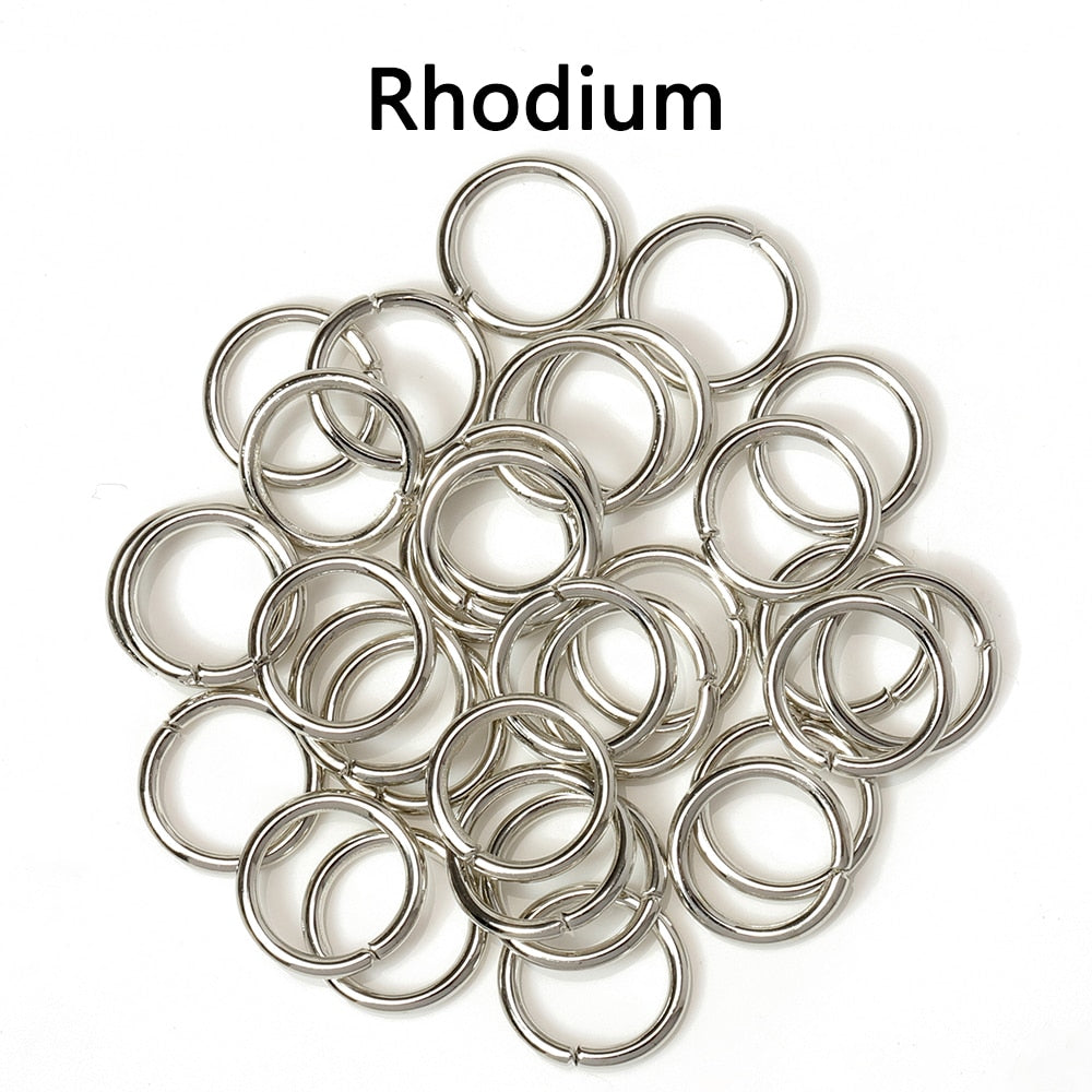 200pcs Open Circle Connectors DIY Jewelry
