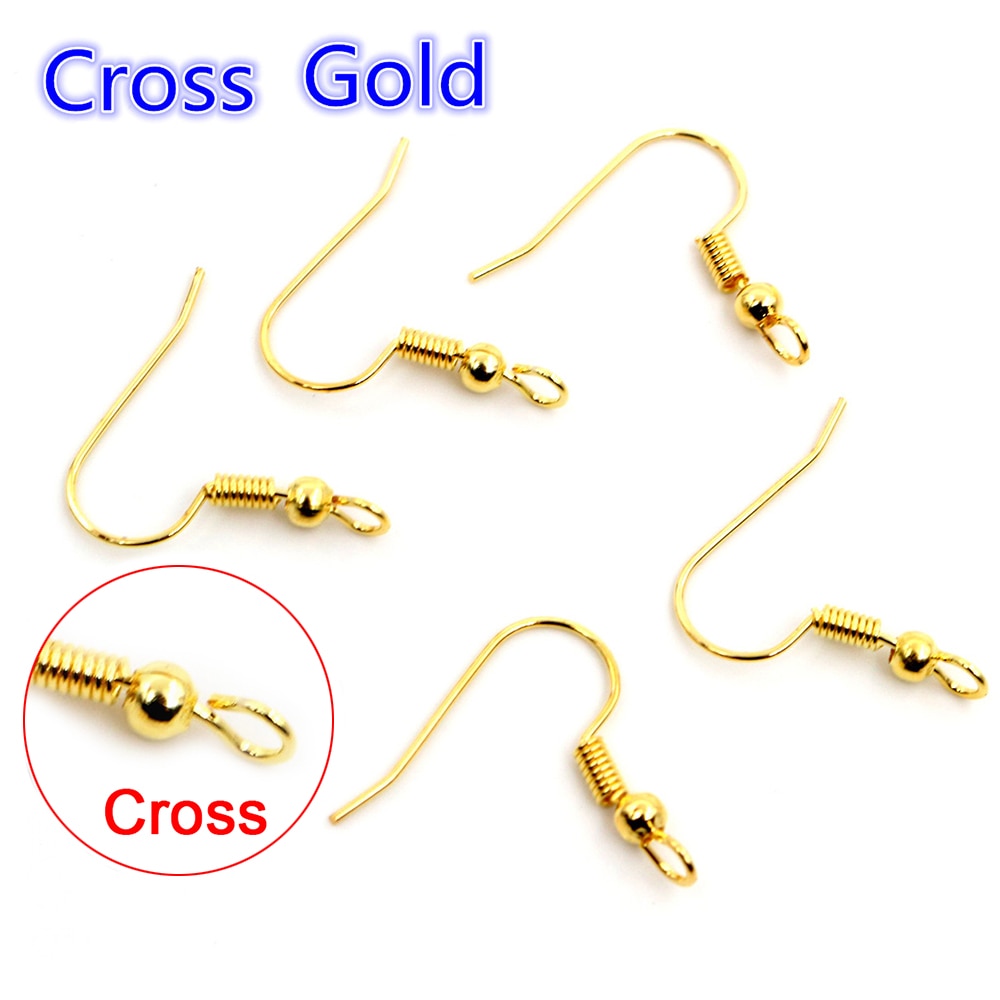 100pcs DIY Earring Clasps Hooks