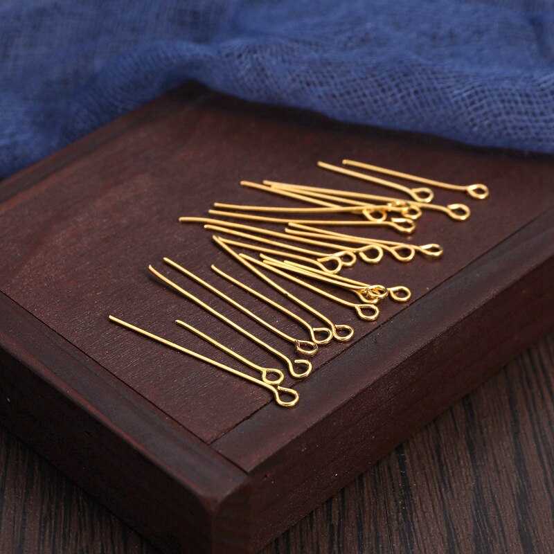 100pcs Mixed Eye Head Pins Jewelry Making