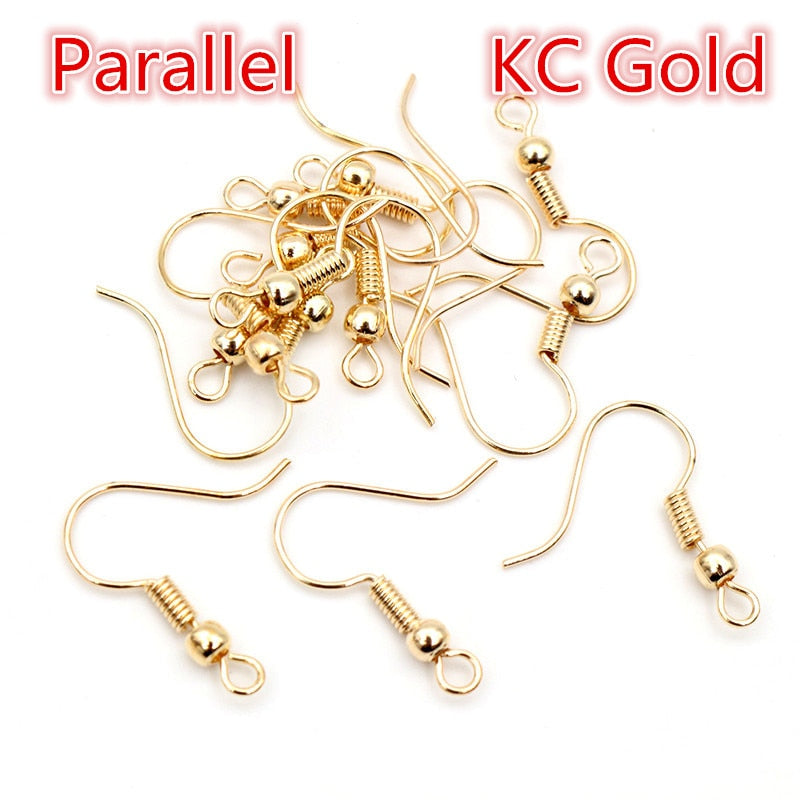 100pcs DIY Earring Clasps Hooks
