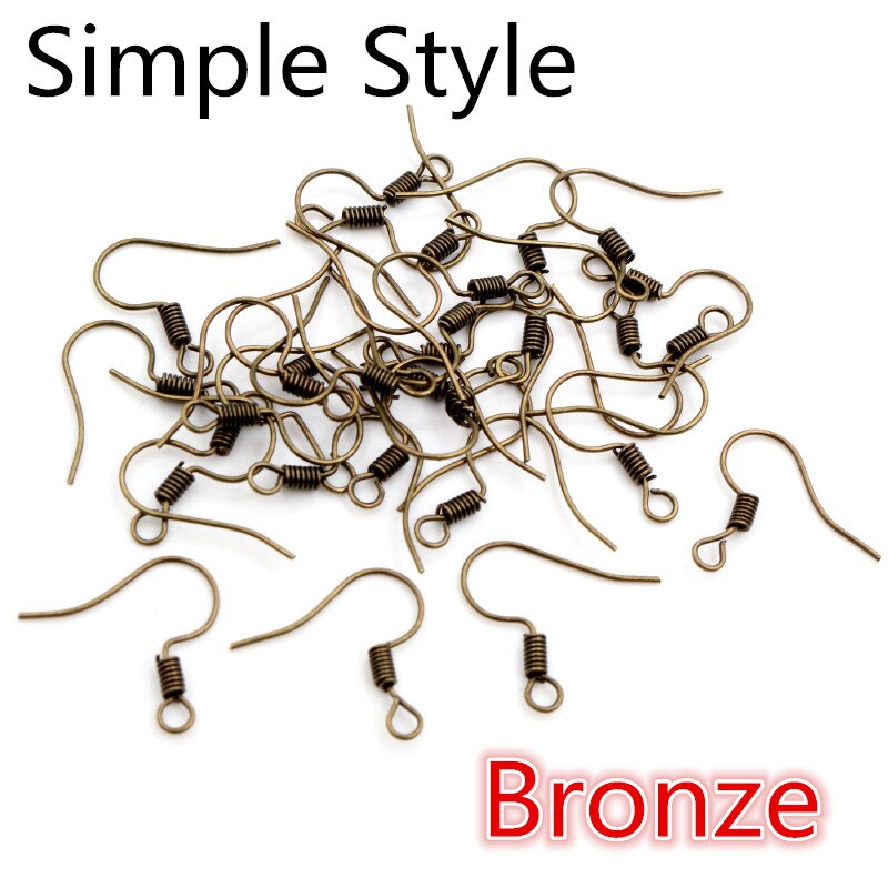 100pcs DIY Earring Clasps Hooks