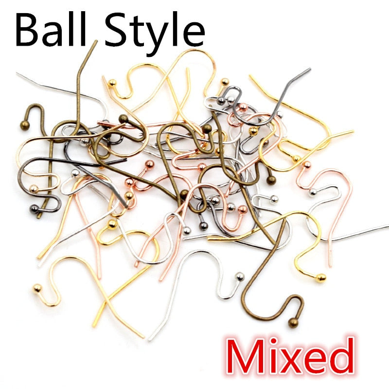 100pcs DIY Earring Clasps Hooks