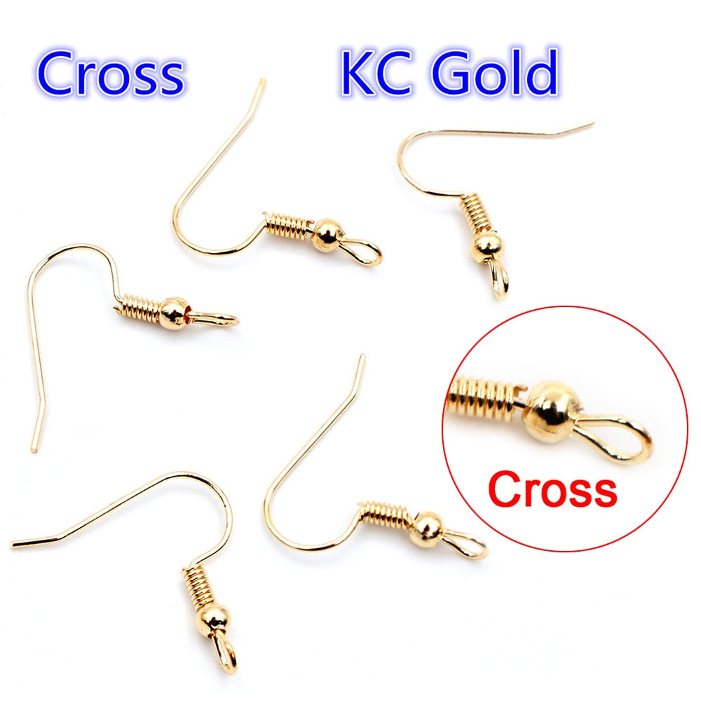100pcs DIY Earring Clasps Hooks