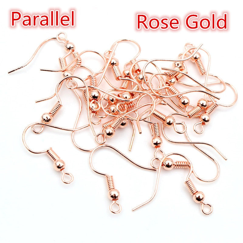 100pcs DIY Earring Clasps Hooks