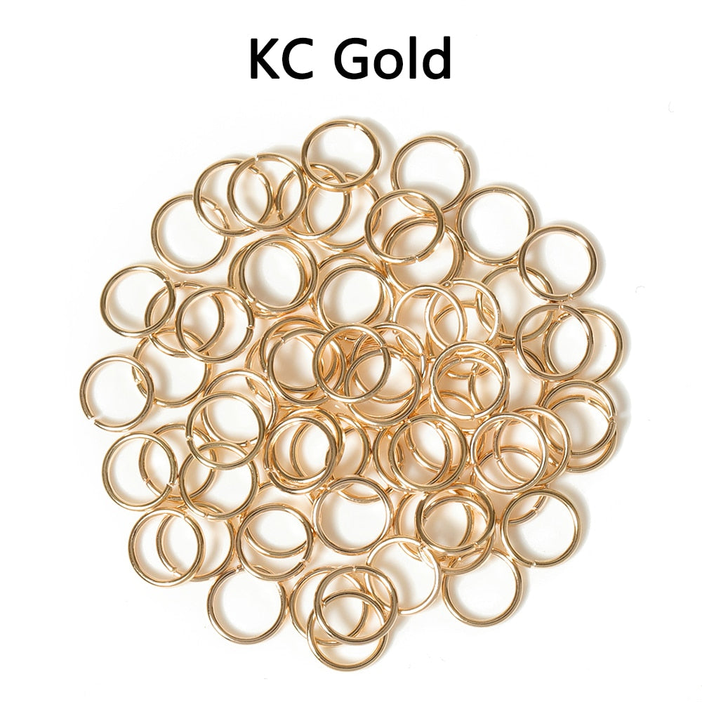 200pcs Open Circle Connectors DIY Jewelry