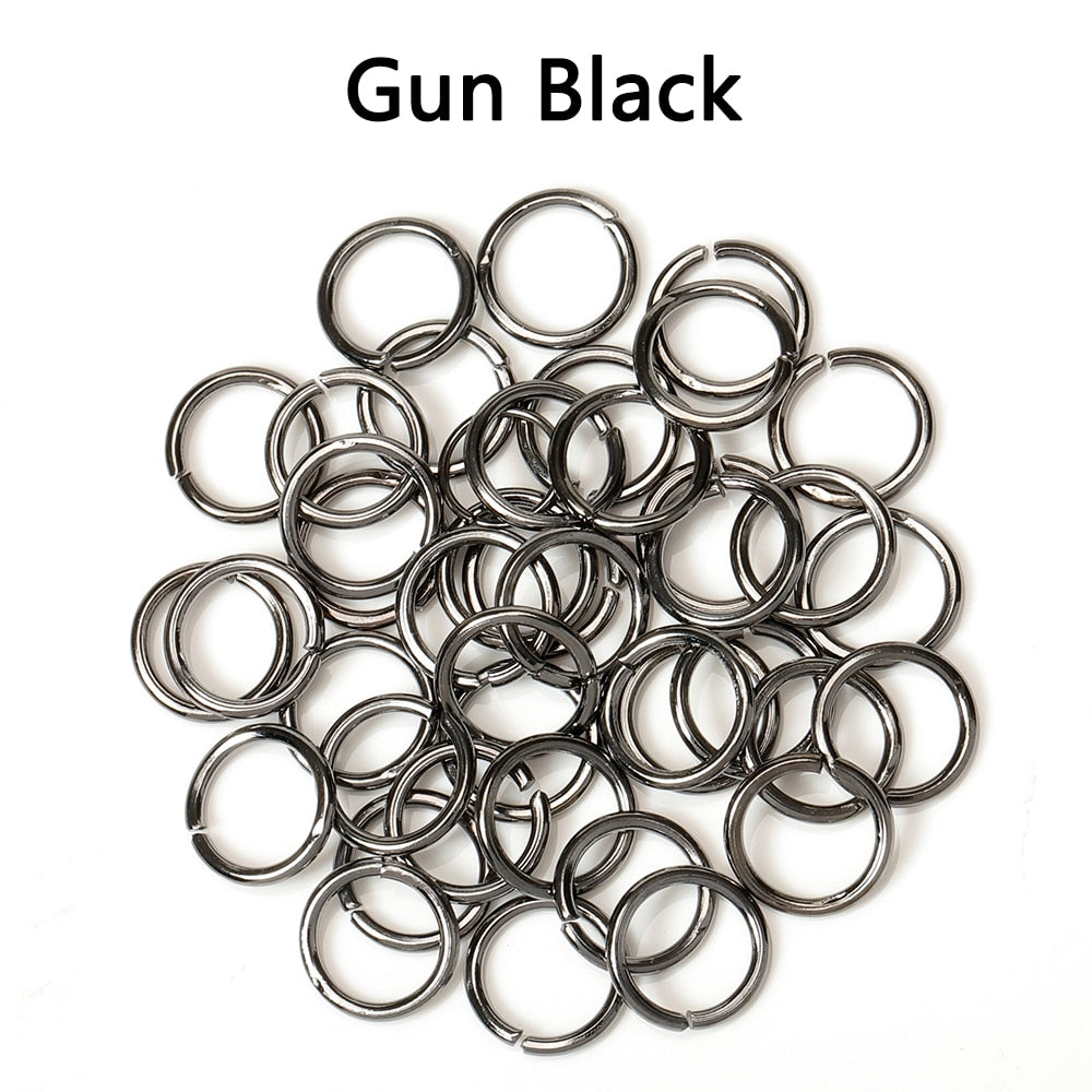 200pcs Open Circle Connectors DIY Jewelry