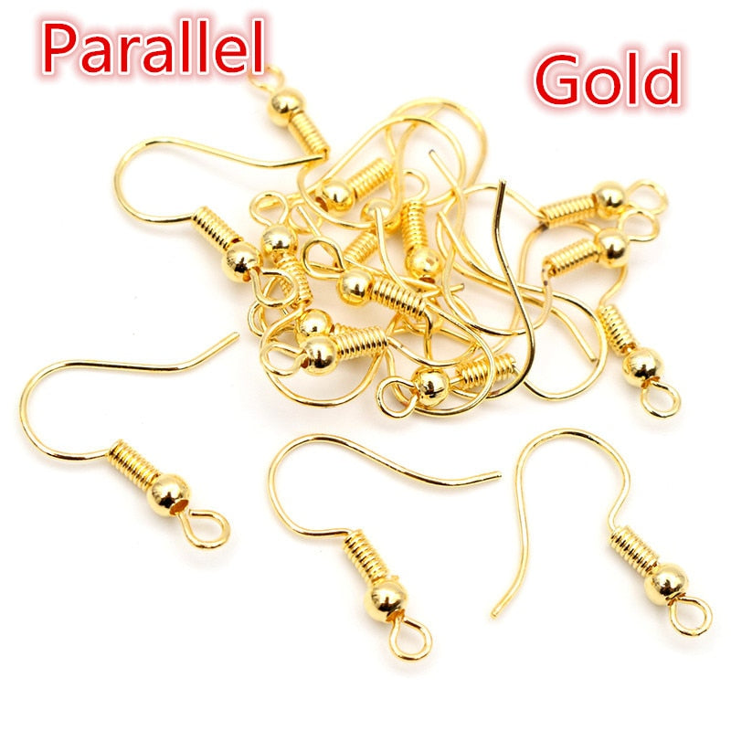 100pcs DIY Earring Clasps Hooks