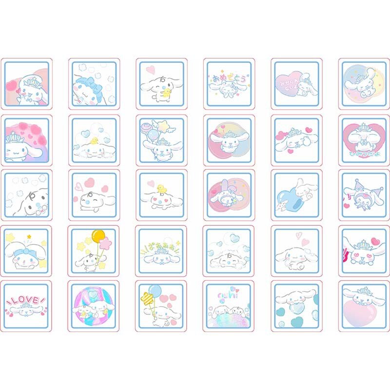 4x4cm Cartoon Acrylic Laser Patch Pin DIY