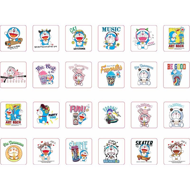 4x4cm Cartoon Acrylic Laser Patch Pin DIY