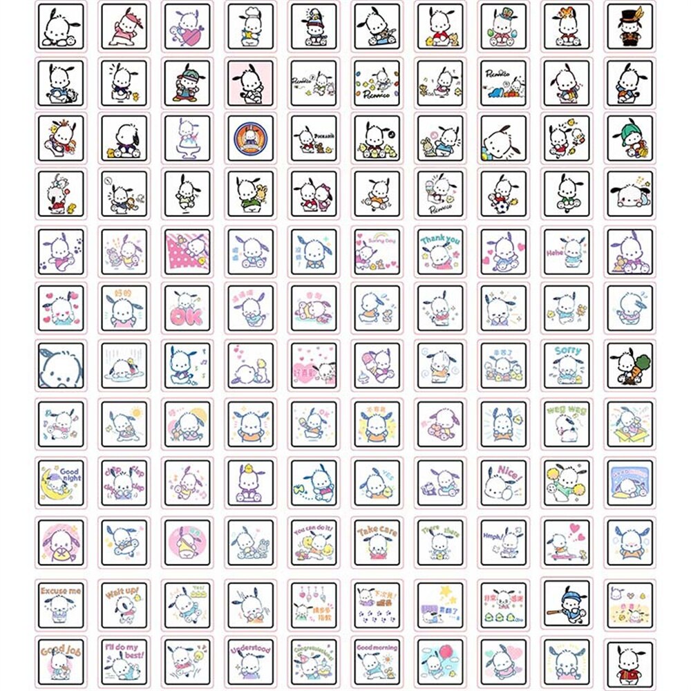 4x4cm Cartoon Acrylic Laser Patch Pin DIY