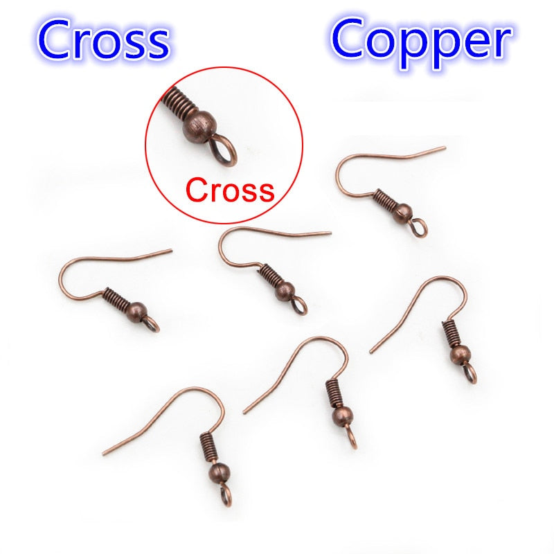100pcs DIY Earring Clasps Hooks