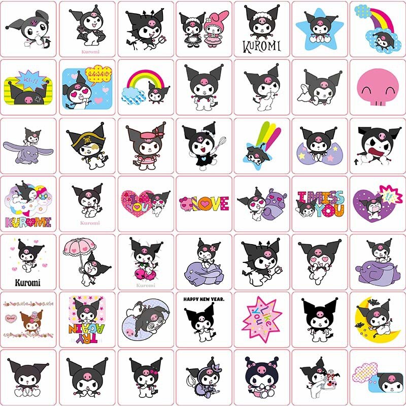 4x4cm Cartoon Acrylic Laser Patch Pin DIY