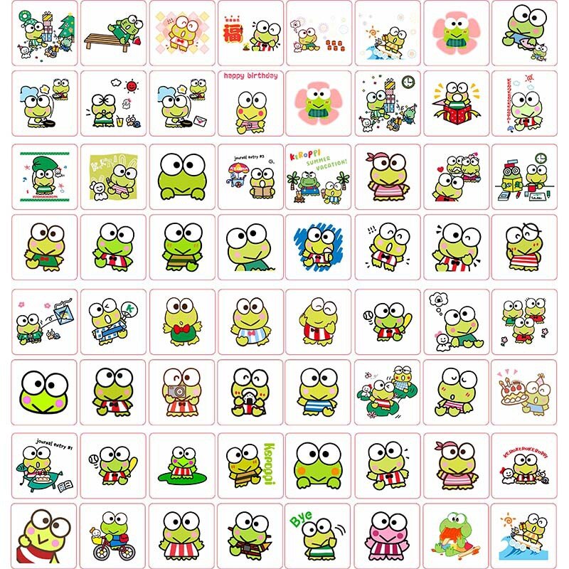 4x4cm Cartoon Acrylic Laser Patch Pin DIY