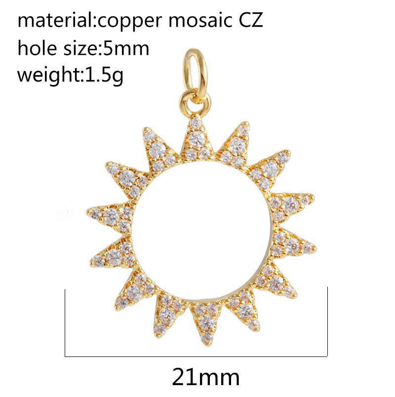 Moon Star Charms for Jewelry Making