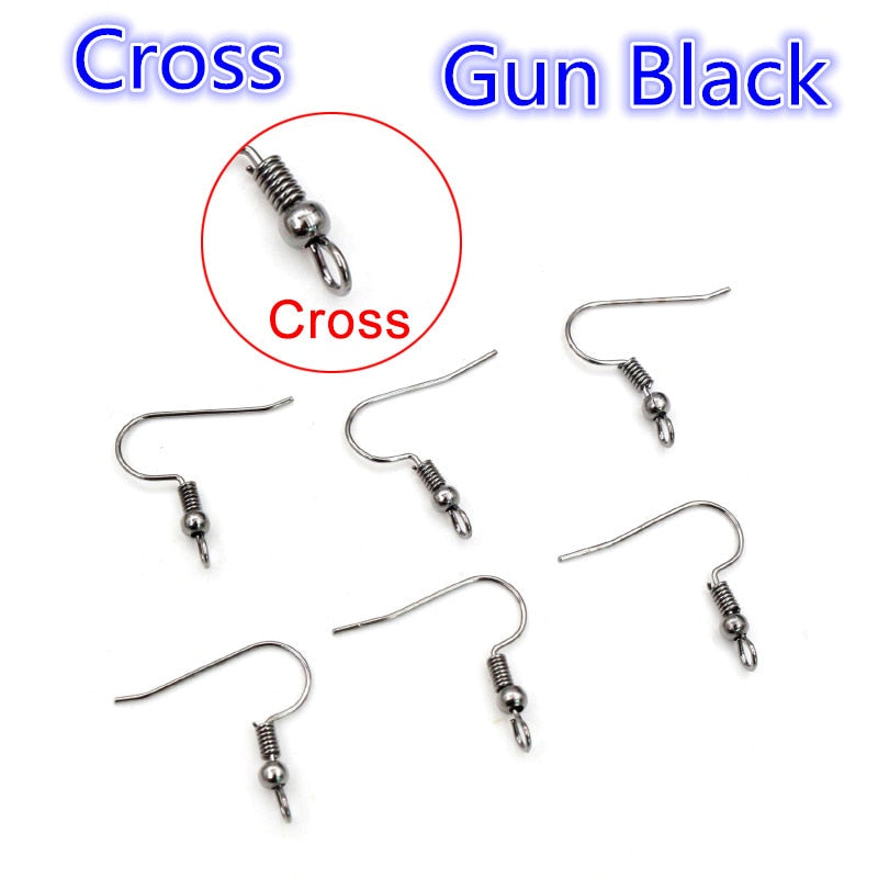 100pcs DIY Earring Clasps Hooks