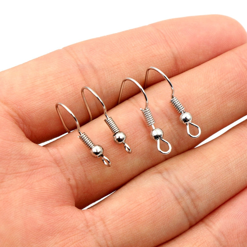 100pcs DIY Earring Clasps Hooks