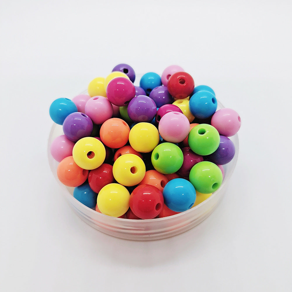 Macaron Color Acrylic DIY Beads Charms