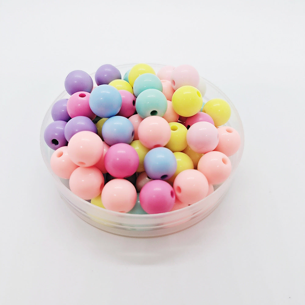 Macaron Color Acrylic DIY Beads Charms