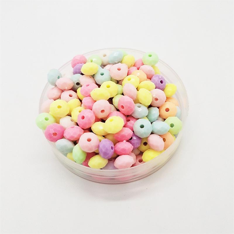 Macaron Color Acrylic DIY Beads Charms