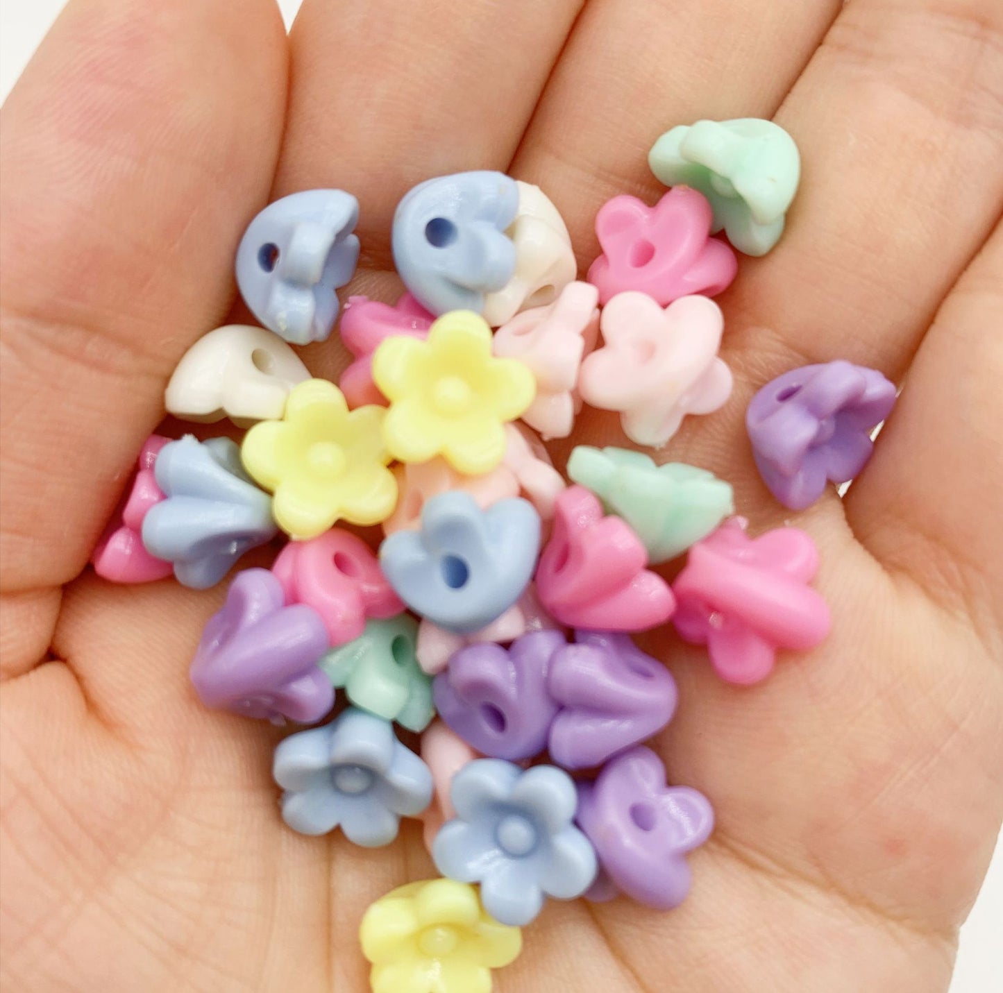 Macaron Color Acrylic DIY Beads Charms