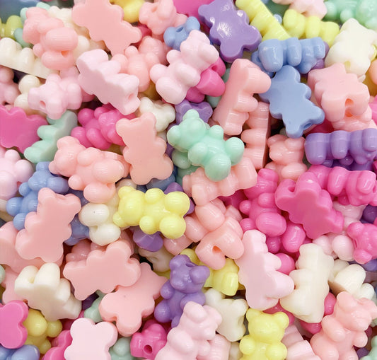 Macaron Color Acrylic DIY Beads Charms