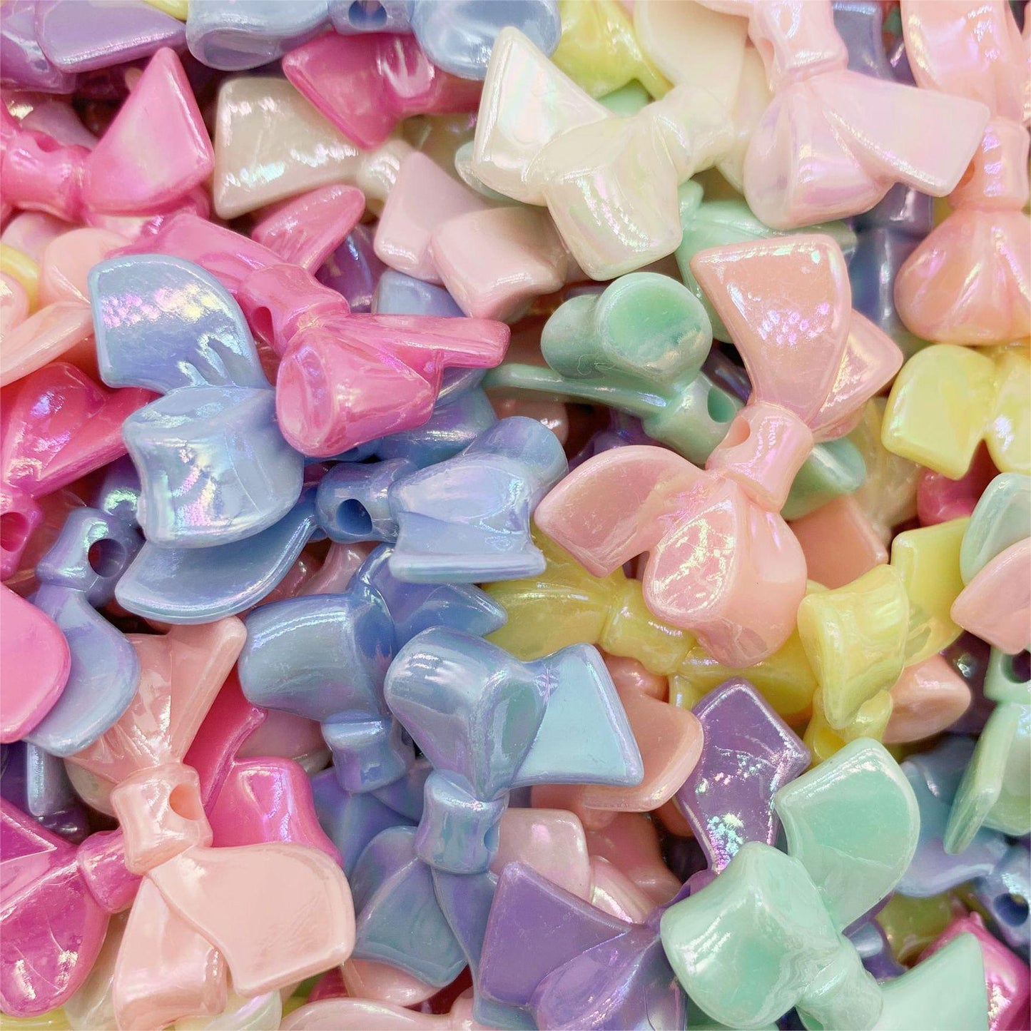 Macaron Color Acrylic DIY Beads Charms
