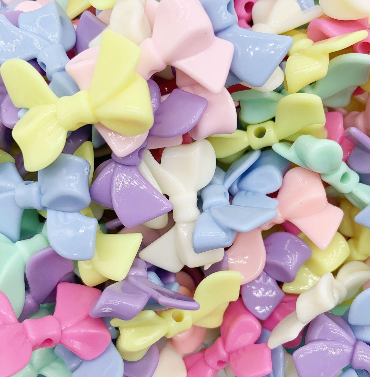 Macaron Color Acrylic DIY Beads Charms