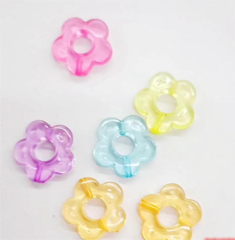 Macaron Color Acrylic DIY Beads Charms