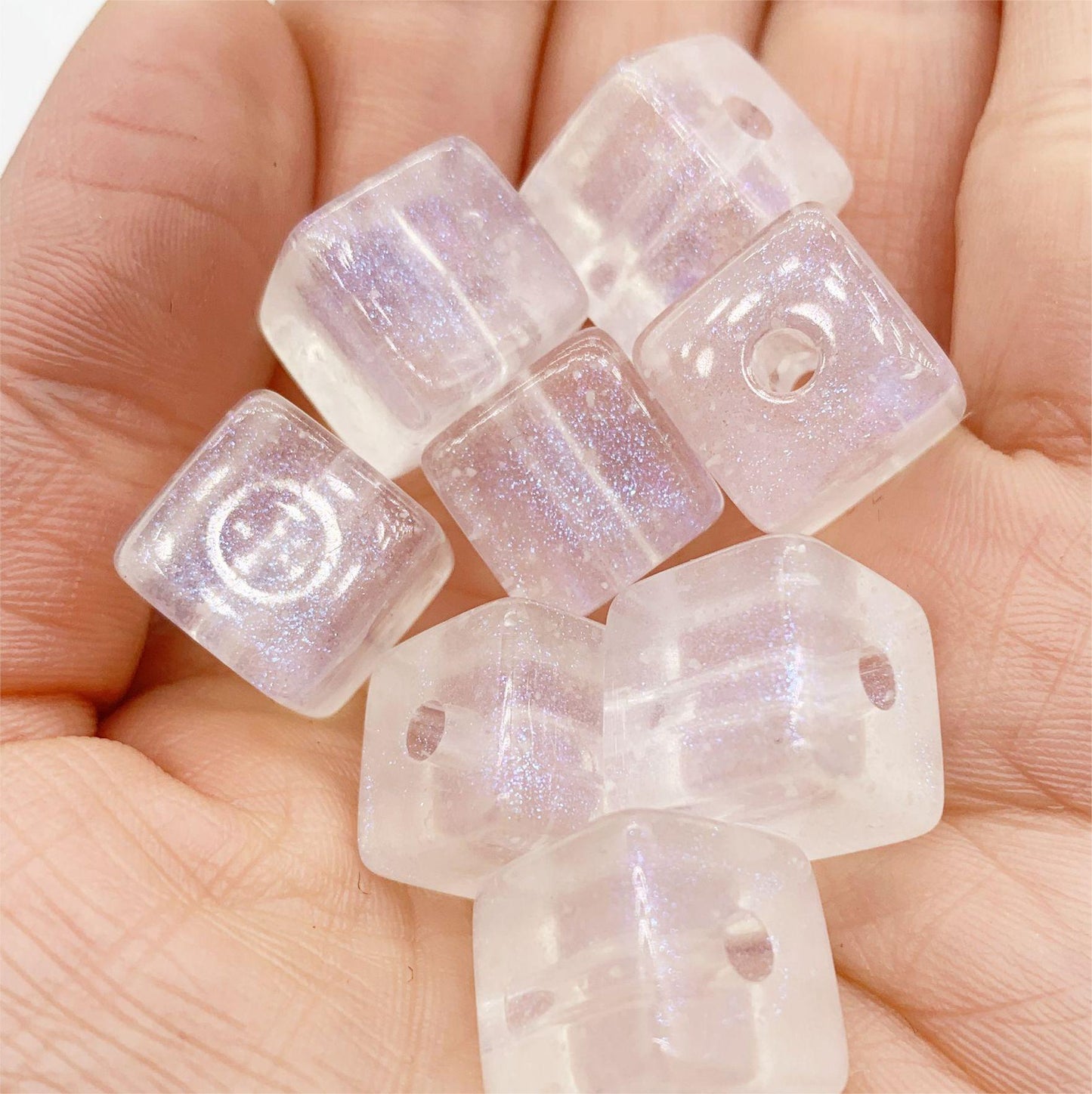 Luminous Acrylic Beads for Keychain DIY Project