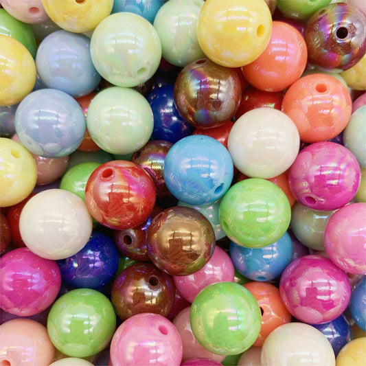 16mm Acrylic Beads for Keychain DIY Project