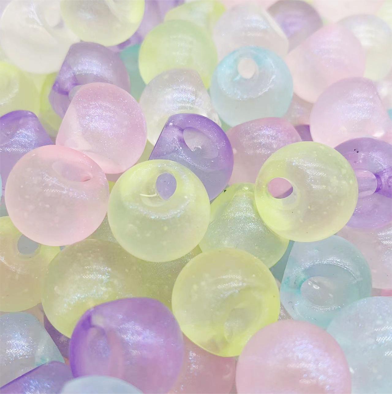 Luminous Acrylic Beads for Keychain DIY Project