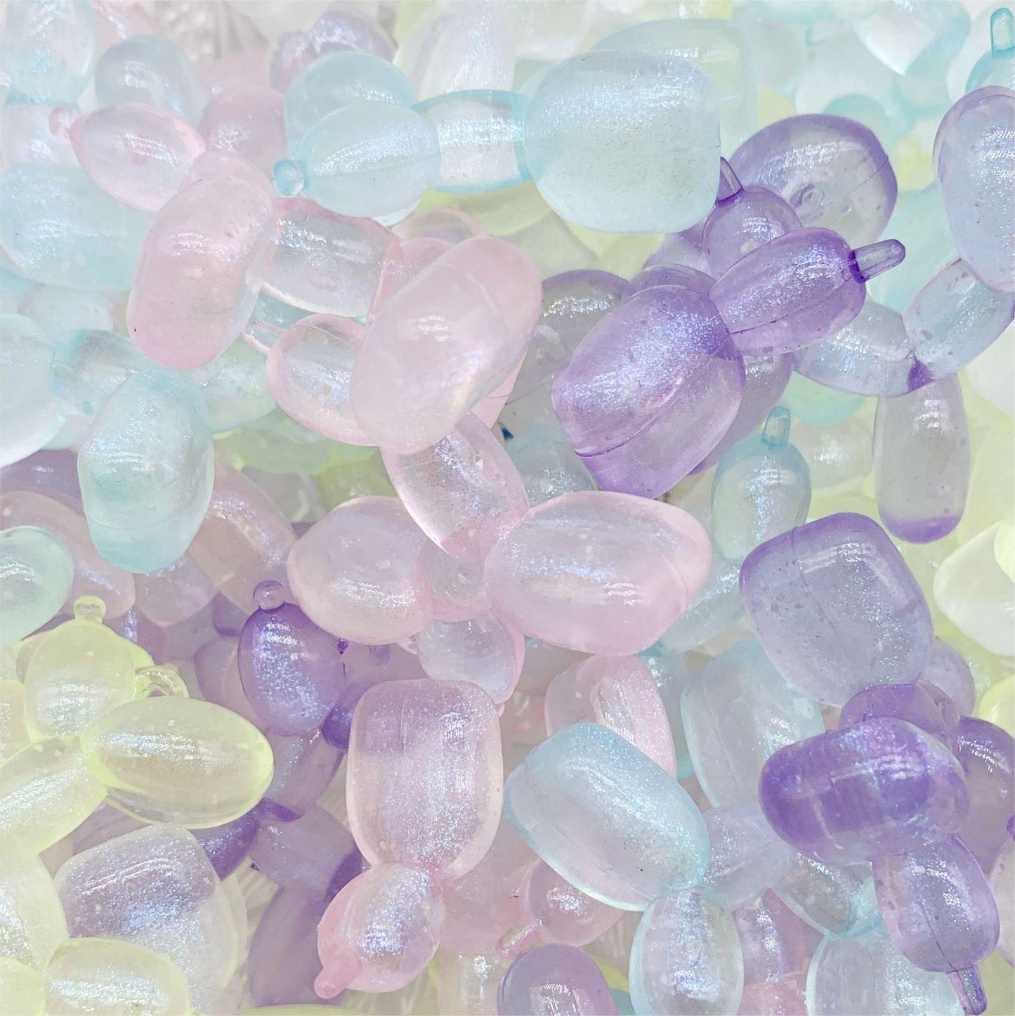 Luminous Acrylic Beads for Keychain DIY Project