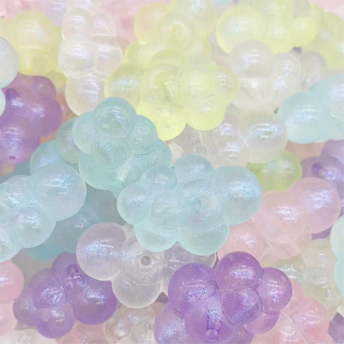 Luminous Acrylic Beads for Keychain DIY Project