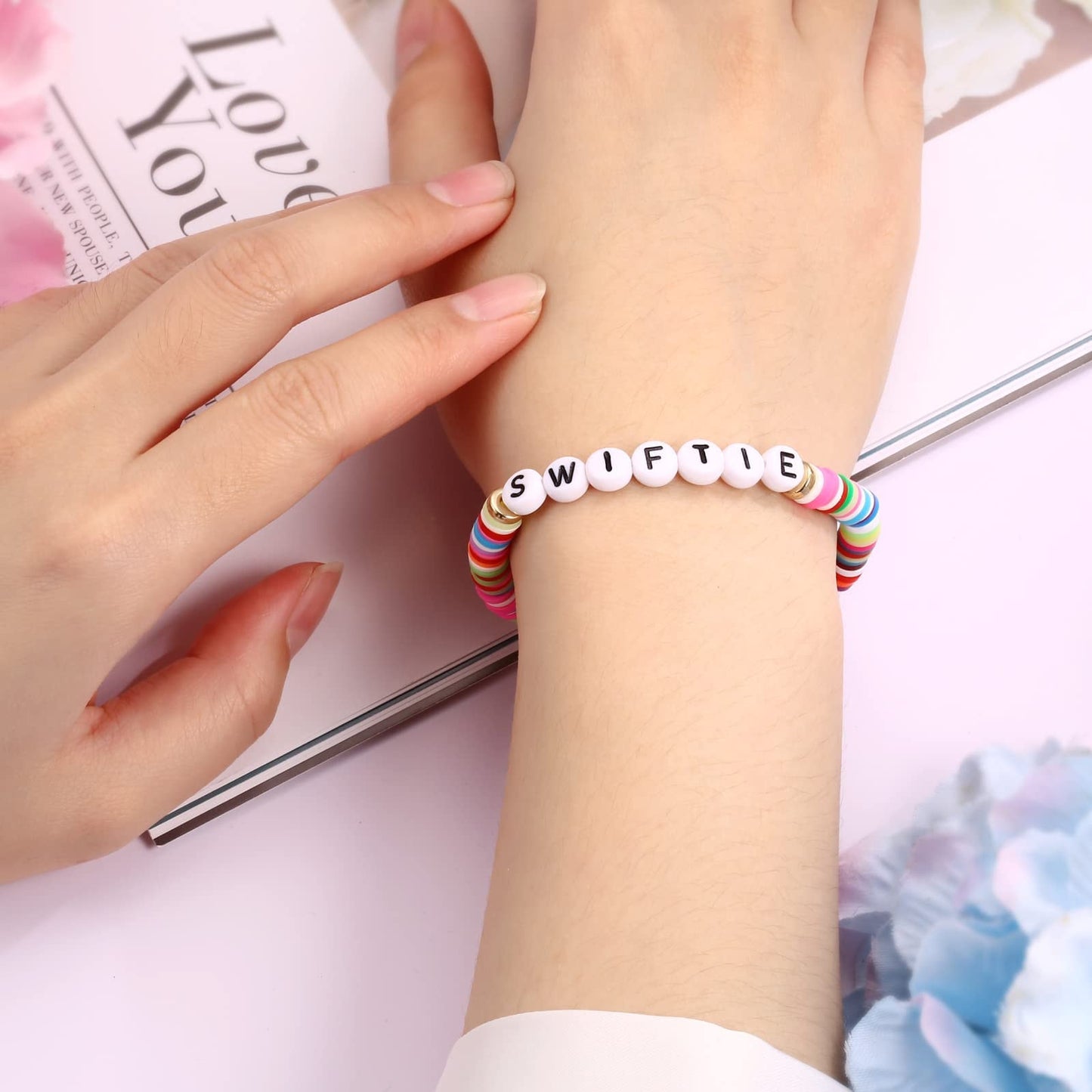 ERAS TOUR Taylor Friendship Clay Beads Bracelets