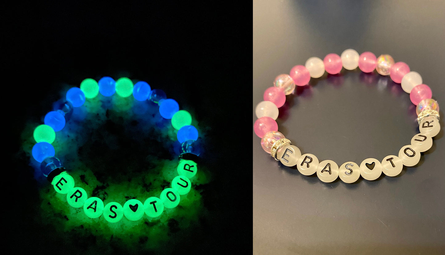 GLOW in the DARK Eras Tour Friendship Luminous Bracelets