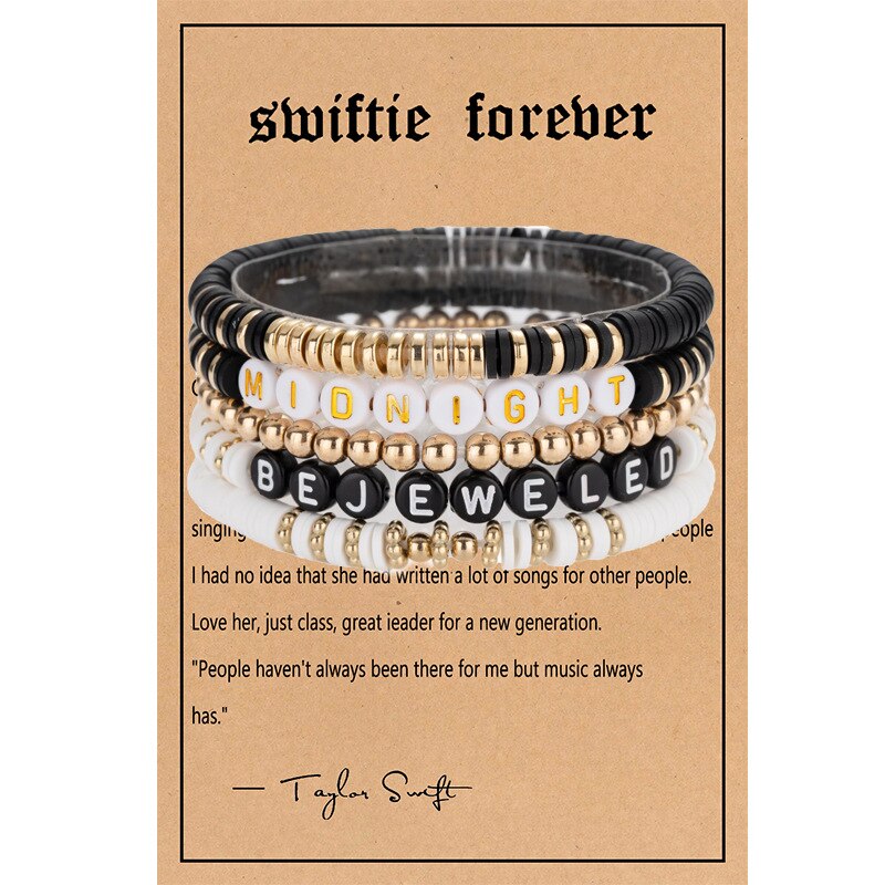 5pcs/Set Taylor Swift ERAS Tour Bracelets