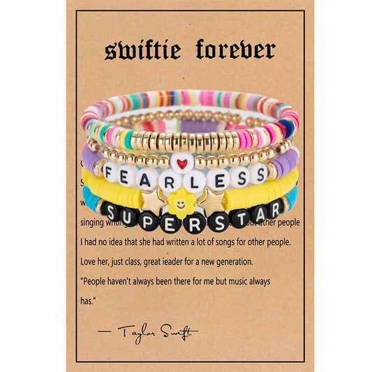 5pcs/Set Taylor Swift ERAS Tour Bracelets
