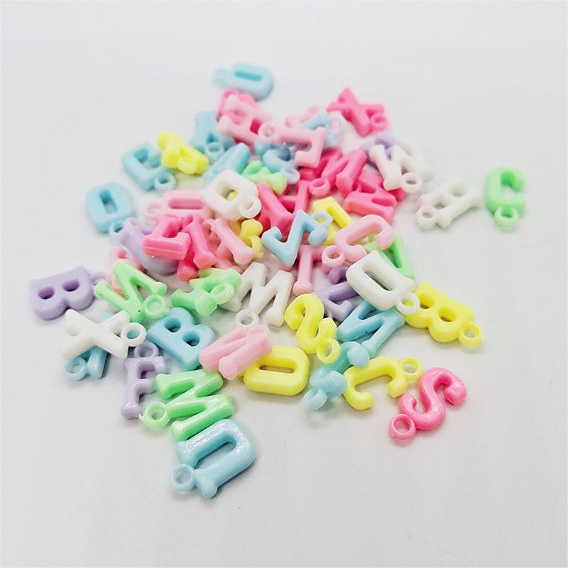 Macaron Color Acrylic DIY Beads Charms