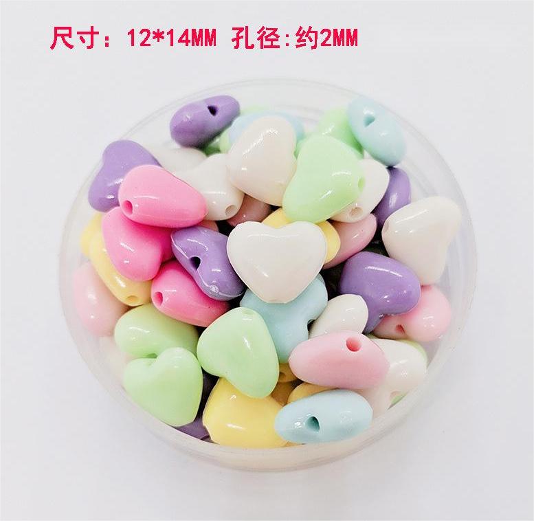 Macaron Color Acrylic DIY Beads Charms
