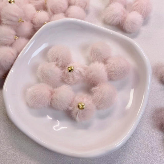 Cute Pom-pom Beads DIY Pendant
