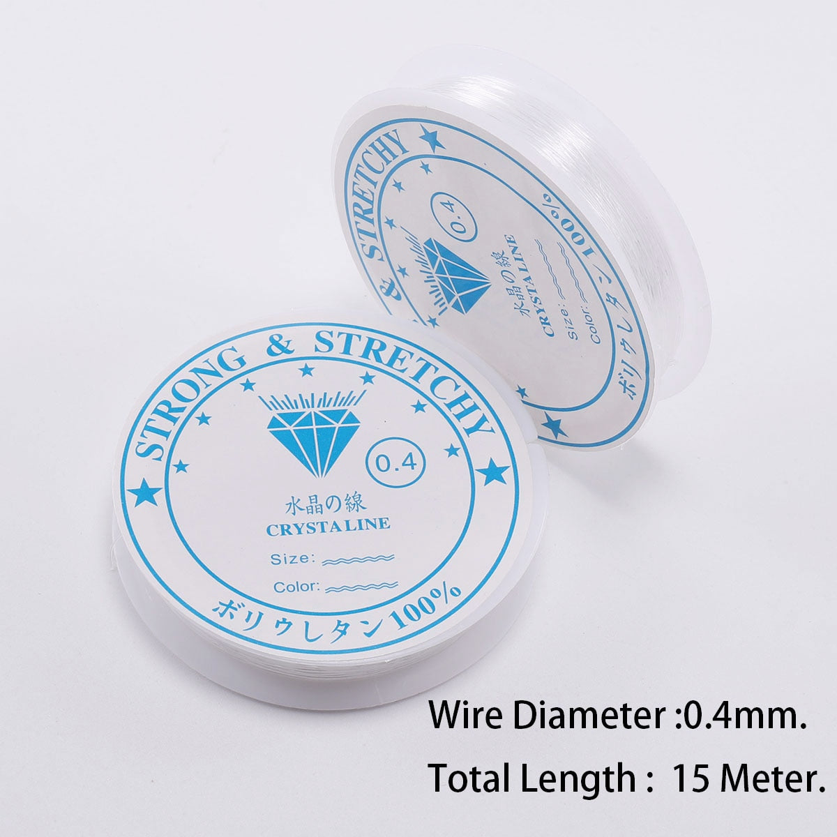Strong Stretchy Crystal Elastic Strings