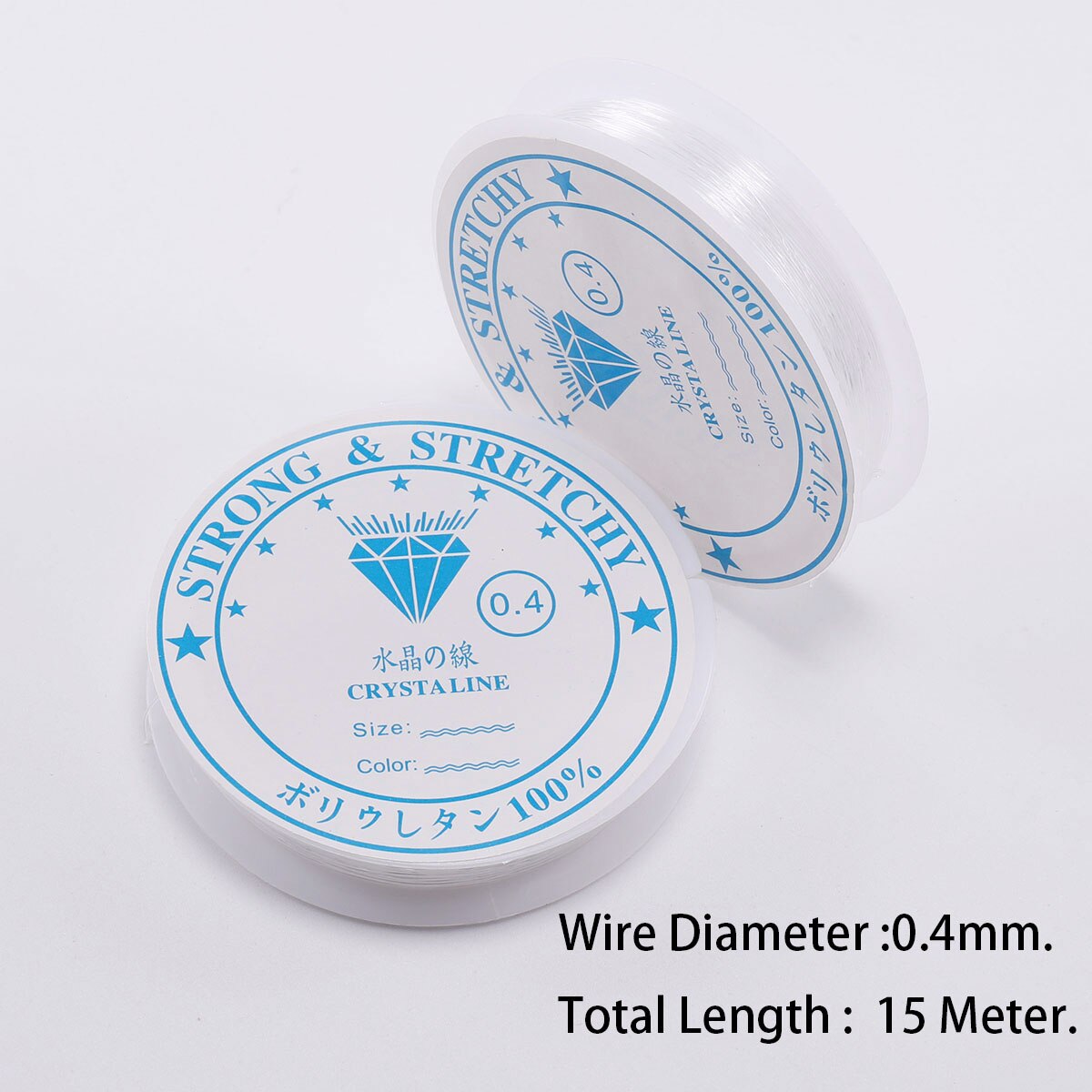 Strong Stretchy Crystal Elastic Strings