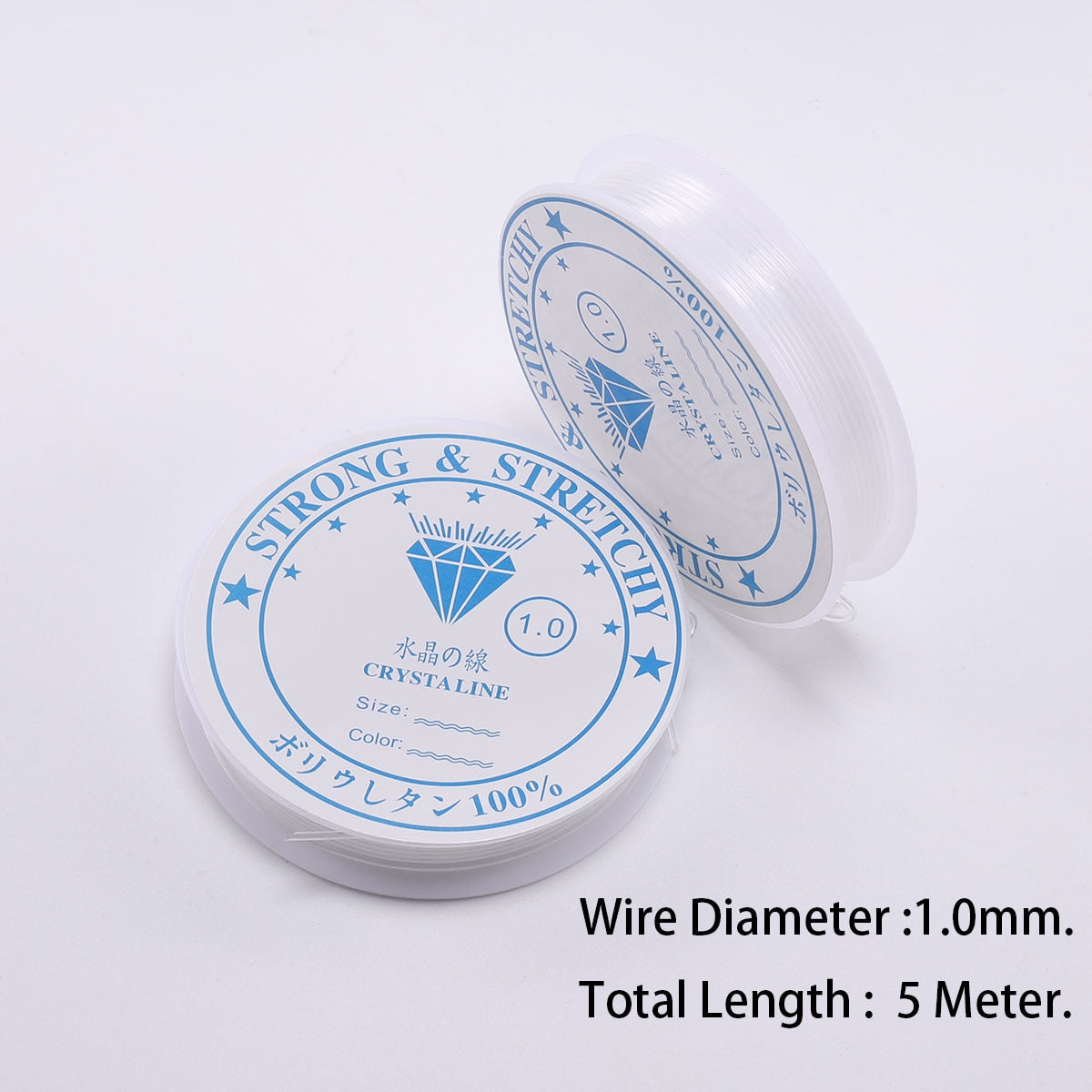 Strong Stretchy Crystal Elastic Strings