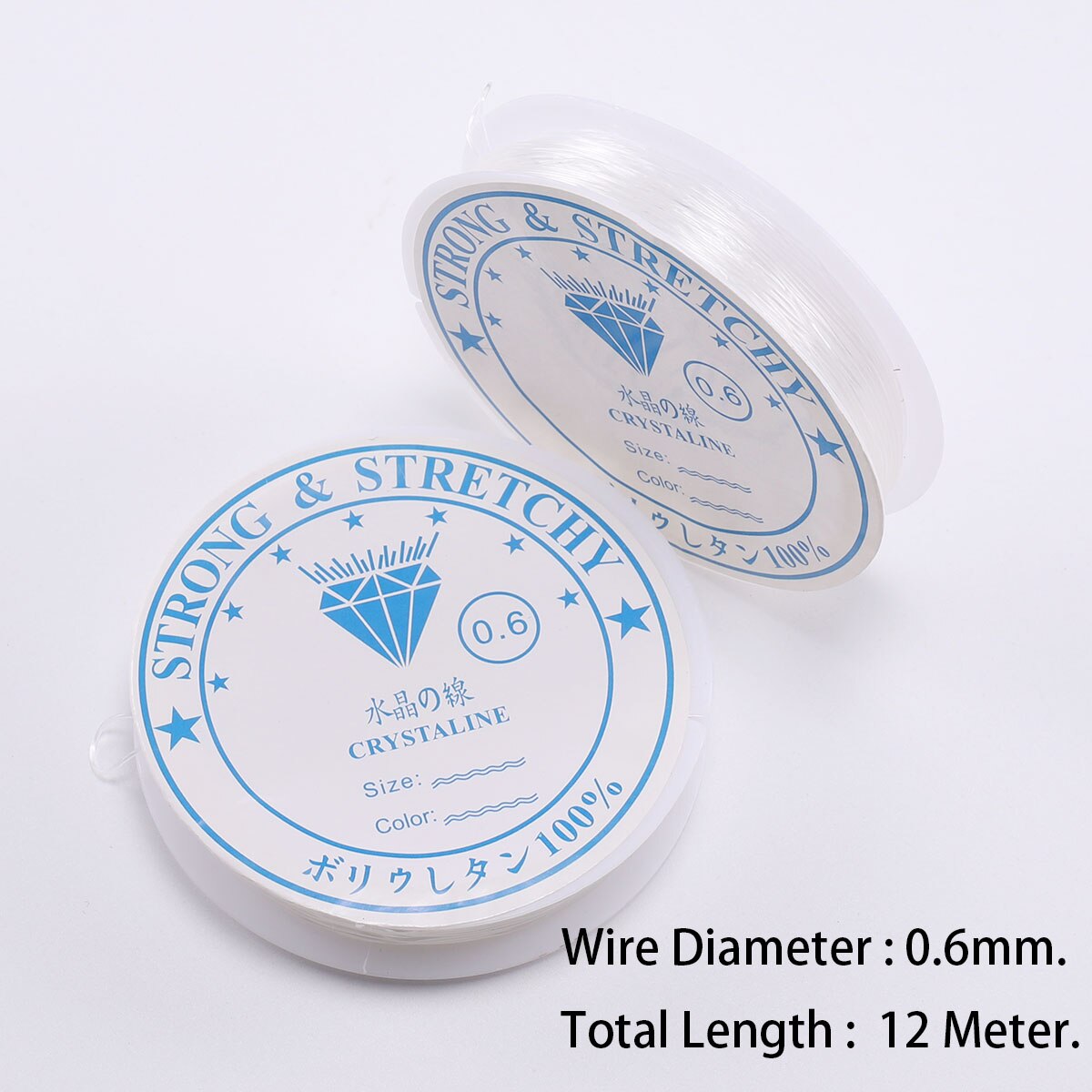Strong Stretchy Crystal Elastic Strings