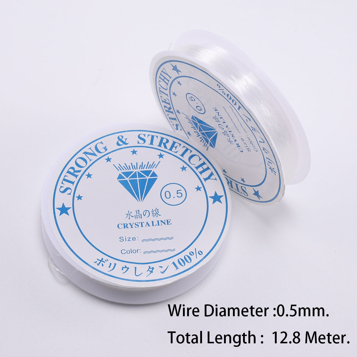 Strong Stretchy Crystal Elastic Strings
