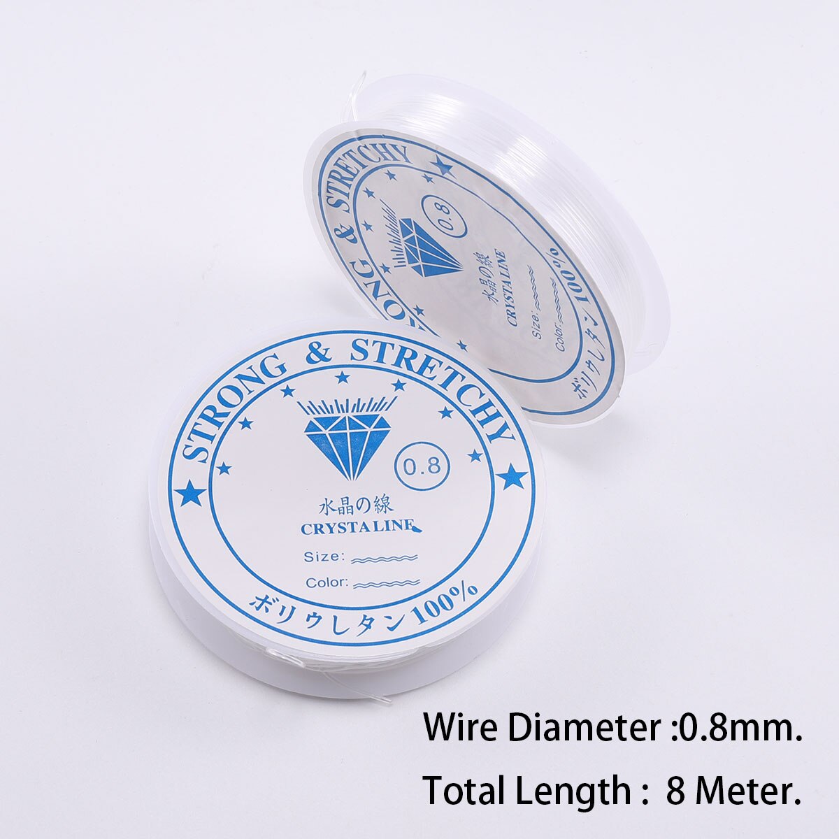 Strong Stretchy Crystal Elastic Strings