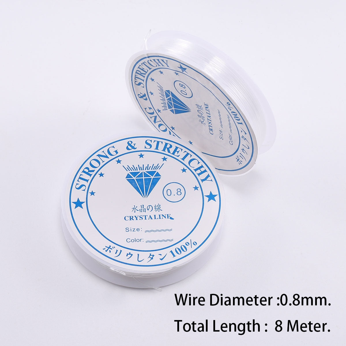 Strong Stretchy Crystal Elastic Strings