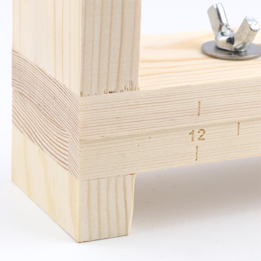 Wooden Bracelet Weaving Clipboard Stand