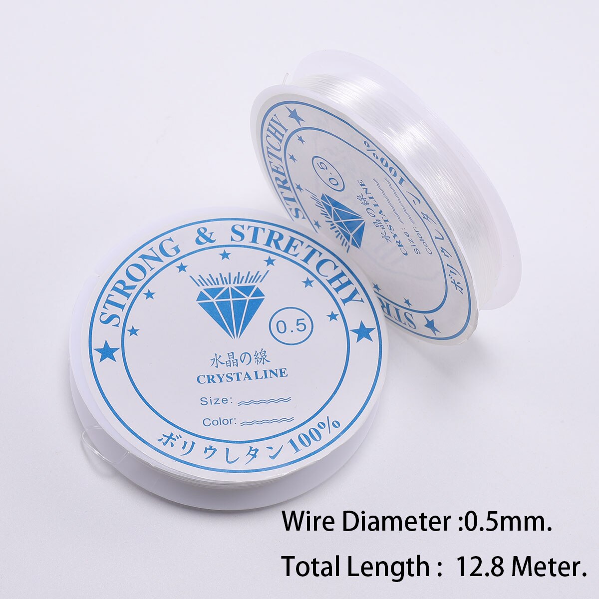 Strong Stretchy Crystal Elastic Strings