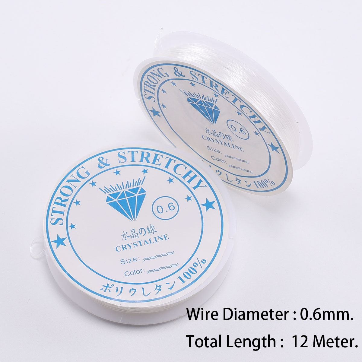 Strong Stretchy Crystal Elastic Strings